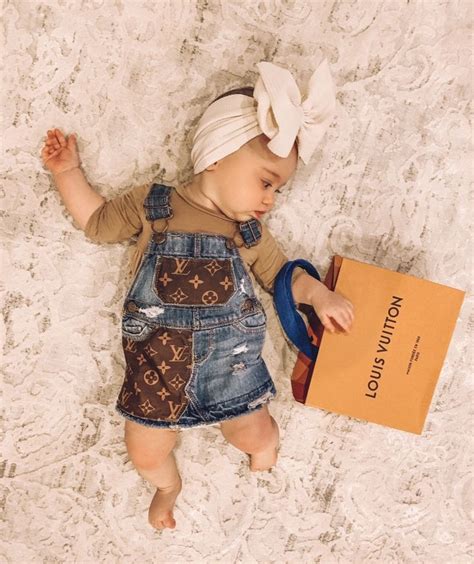 lv baby dress|louis vuitton newborn clothes.